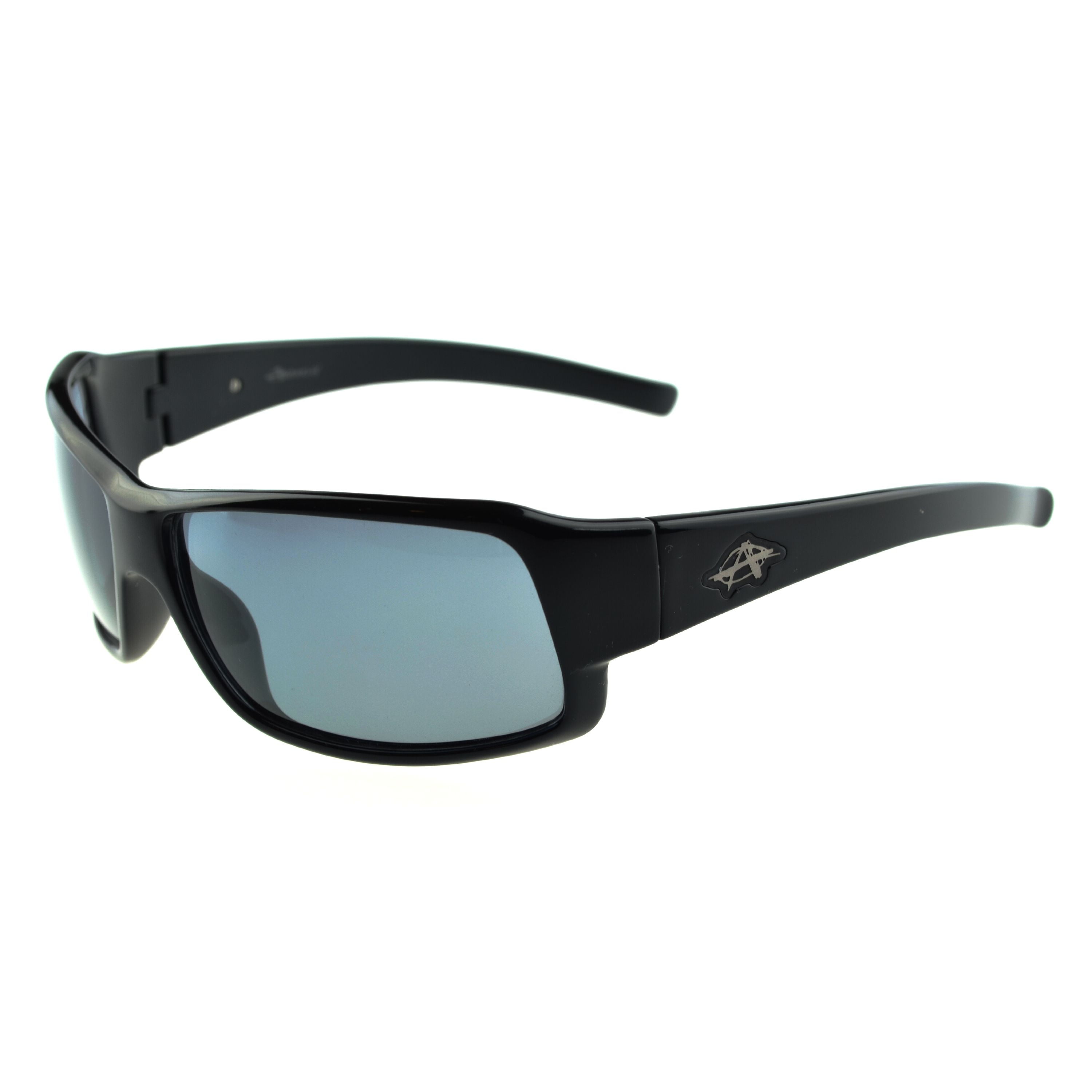 Anarchy Sunglasses Transfer Black Smoke Sunburst new