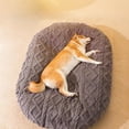 thumbnail image 5 of sruoe Dog Bed Medium Small Size Dog, Pet Bed for Puppy & Kitty, Soft Warm Pet Mat, Calming Dog & Cat Bed, Corduroy Dog Cage Bed Non Slip, Machine Washable Pet Bed, 18.5x13.8", 5 of 7
