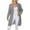 Gray, variant on Women Casual Lightweight Cardigans,Fall Long Sleeve Open Front Long Cardigans Sweaters Dusters with Pockets