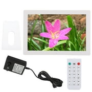 HURRISE 17in Digital Picture Frame 1440x900 Video Frame HD Screen 16:10 Ratio Photo Rotation with Photo / Music / Video / Calendar / Alarm Function