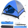 thumbnail image 4 of Camping Tent, Pet Tent for Indoor  and Small Dog,  Tent with Zipper Entrance (Blue, 21 x 21 x 14 Inches), 4 of 6