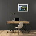 thumbnail image 3 of Zhang, Dennis 18x13 White Modern Wood Framed Museum Art Print Titled - Waterfall, 3 of 4