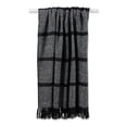 thumbnail image 2 of Design Imports CAMZ11474 Noir Rayures Homespun Couverture Jeter, 2 of 2