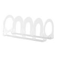 thumbnail image 4 of LOVIVER Bookend Organizer File Folder Sorter Book Ends Desktop Non Skid Desk Bookshelf Book Holder for Shelves Magazines Office Mails Without Rings, 4 of 7