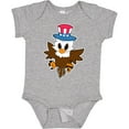 thumbnail image 3 of Inktastic Memorial Day Baby Eagle with Patriotic Hat Boys or Girls Baby Bodysuit, 3 of 5