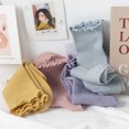 thumbnail image 3 of Cute Ruffle Socks Cotton Japanese Fashion Casual Versatile Women's Crew Neck Socks, 3 of 10