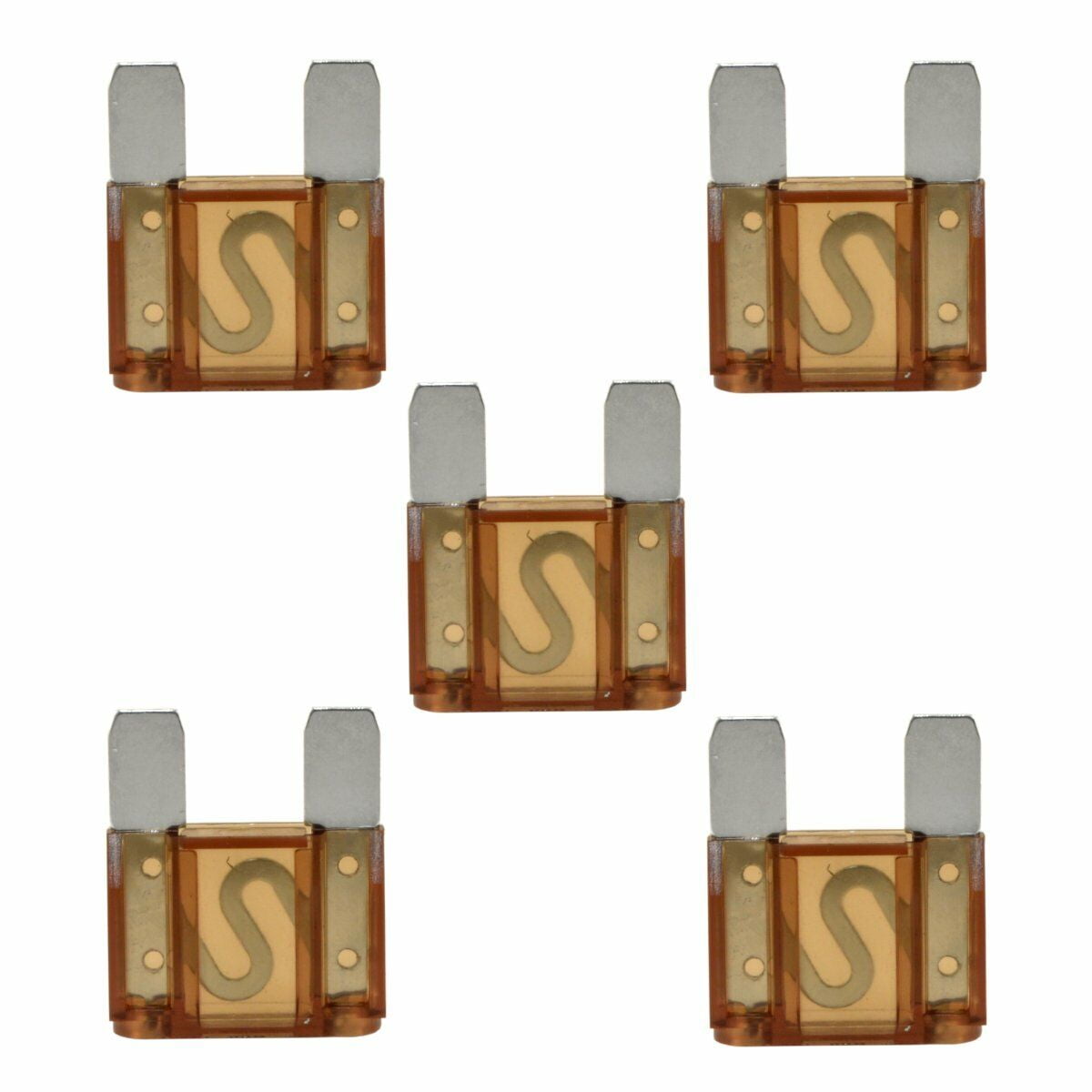 70 Amp Large Blade Style Audio MAXI Fuses for Car RV Boat Auto (5 Pack
