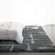 thumbnail image 5 of Alfombra TWINNIS 183x274 cm de felpa suave gris antideslizante, 5 of 9