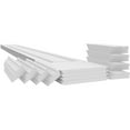 thumbnail image 6 of Ekena Millwork 10"W x 10'H Premium Square Non-Tapered Raised Panel PVC Endura-Craft Column Wrap Kit, Tuscan Capital & Base, 6 of 9