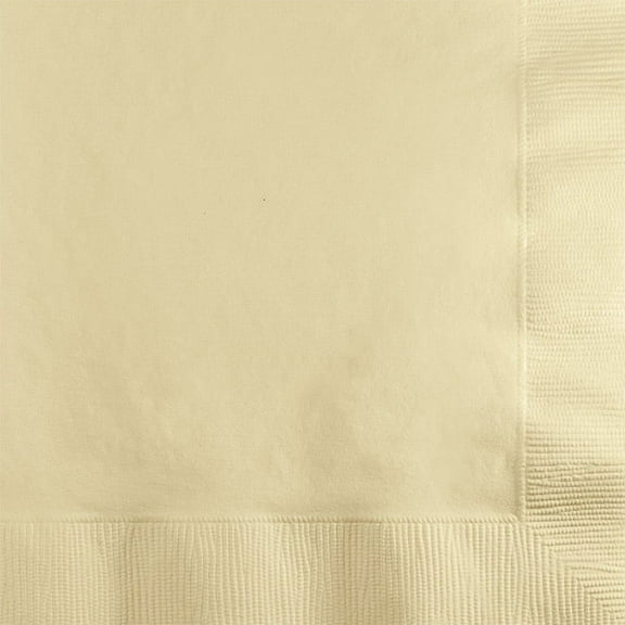600 Count Bulk Pack Ivory 2 ply Beverage Napkins