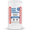 Yerba Prima Daily Fiber Formula - 20 oz Powder - Concentrated Blend of Soluble and Insoluble - with Psyllium Seed Husks, Acacia Gum, Apple Fiber for Bulk - Dietary Bulking Supplement - Regularity
