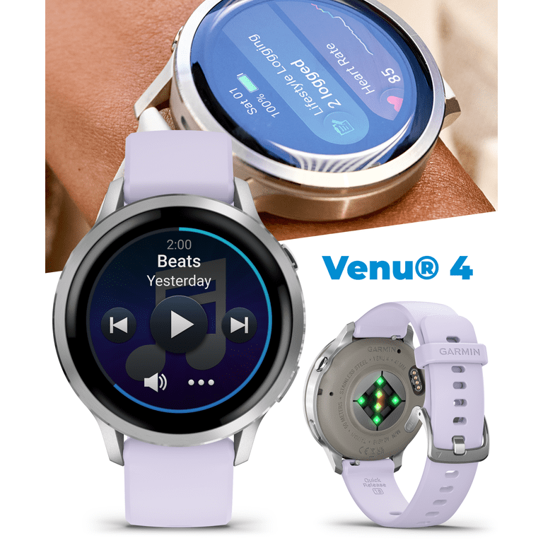 Garmin Venu 4 - 41mm AMOLED Advanced Health & Fitness GPS