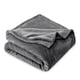 thumbnail image 1 of Bare Home Manta de Felpa de Microfibra 300 G/M², Suave y Afelpada, Tamaño Matrimonial/queen, Gris, 1 of 7