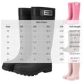 thumbnail image 3 of Xfvqtps Womens Mid-Calf Rain Boots Pull on Round Toe Waterproof Shoes for Gardening Camping Kitchen Daily Errands, 3 of 8