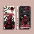 thumbnail image 2 of Phone Case For Xiaomi POCO F3 F4 F5 M2 M3 M4 M5 X2 X3 X4 X5 GT Pro 4G 5G Capa Funda Simple Liquid Silicone Case Marvel Deadpool, 2 of 5