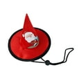 thumbnail image 1 of Mightlink Dog Christmas Hat Adjustable Wide Brim Ultra-Light Non-Fading Wear Resistant Dress Up Polyester Dog Cat Christmas Cosplay Hat Headdress Pet Accessories, 1 of 6