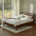 thumbnail image 2 of LIFEMENT Queen Signature Wood Platform Bed Frame with Cherry Headboard, Noise-Free, Under Bed Storage, No Box Spring Needed, Easy Assembly – Cama de Madera con Cabecero, 2 of 10