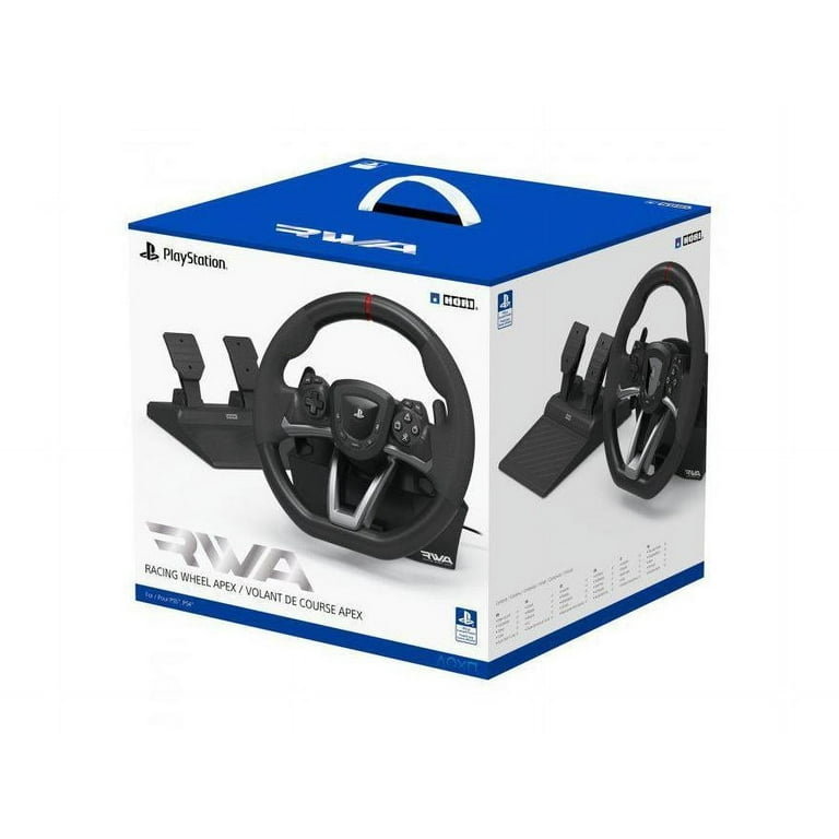 HORI APEX Racing Wheel with Steering & Driving Pedals for HORI APEX Racing Wheel with Steering & Driving Pedals for