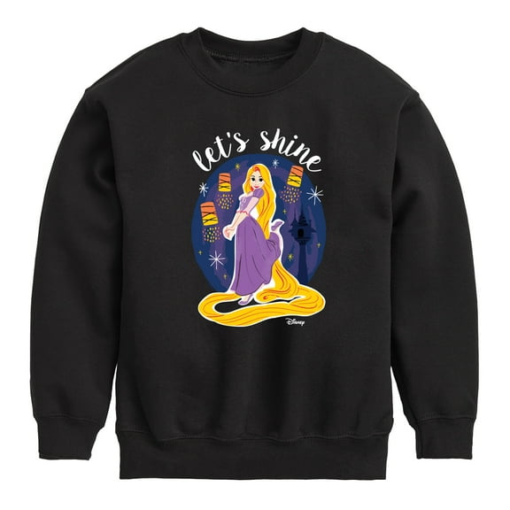 Disney - Lets Shine - Toddler & Youth Crewneck Fleece Sweatshirt