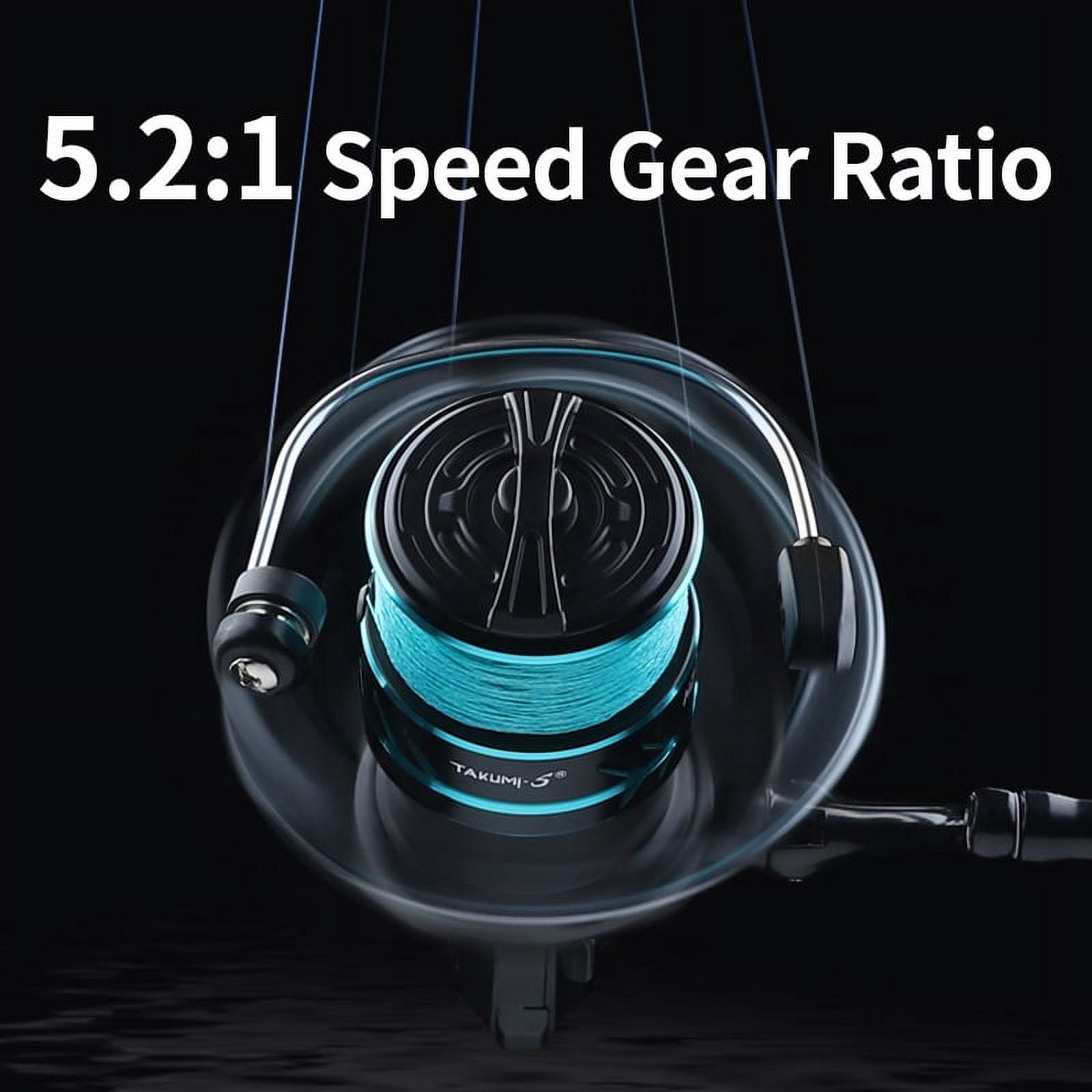 LINNHUE Fishing Reel HZ1000-7000 Max Drag 10kg Metal Spool Grip Spinning Reel For Carp Reel Fishing Accessories Pesca Bass Fish