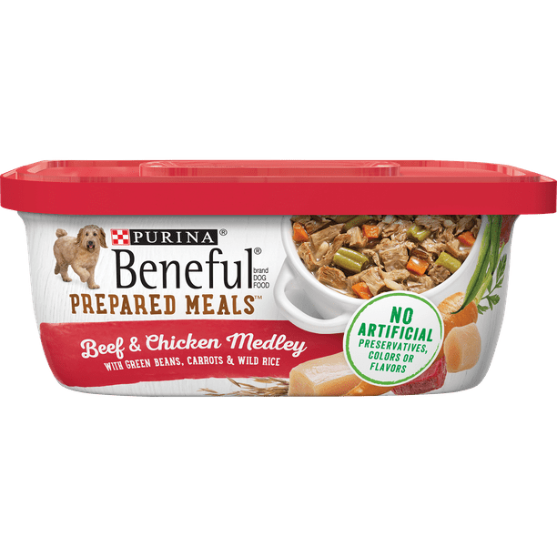 (8 Pack) Purina Beneful Gravy Wet Dog Food, Prepared Meals Beef