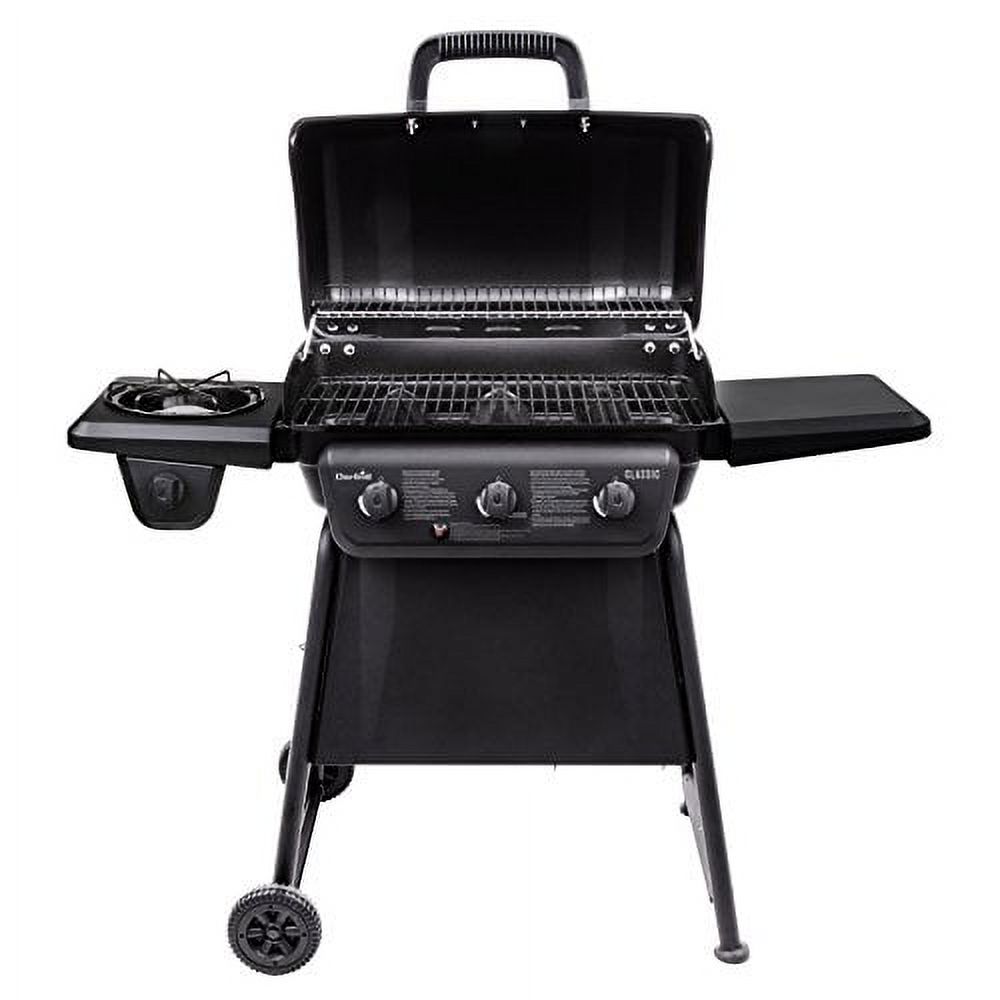 Char-Broil Classic 360 3-Burner Liquid Propane Gas Grill with Side Burner - image 3 of 5