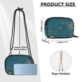 thumbnail image 4 of FORMRS Mini Crossbody Bag for Women Adjustable Rope Shoulder Casual Phone Purse, Star Map, 4 of 7