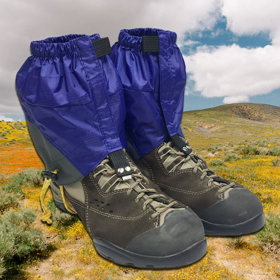FELTECHELECTR Waterproof Hiking Gaiters in Blue 1 Pair