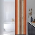 thumbnail image 3 of Burnt Orange Brown Window Privacy Film, Farmhouse Vintage Wooden Static Cling UV Sun Blocking Heat Control Window Tint Day and Night, Non-Adhesive Reusable One Way Windows Privacy Cover 17.7''x78.7'', 3 of 7