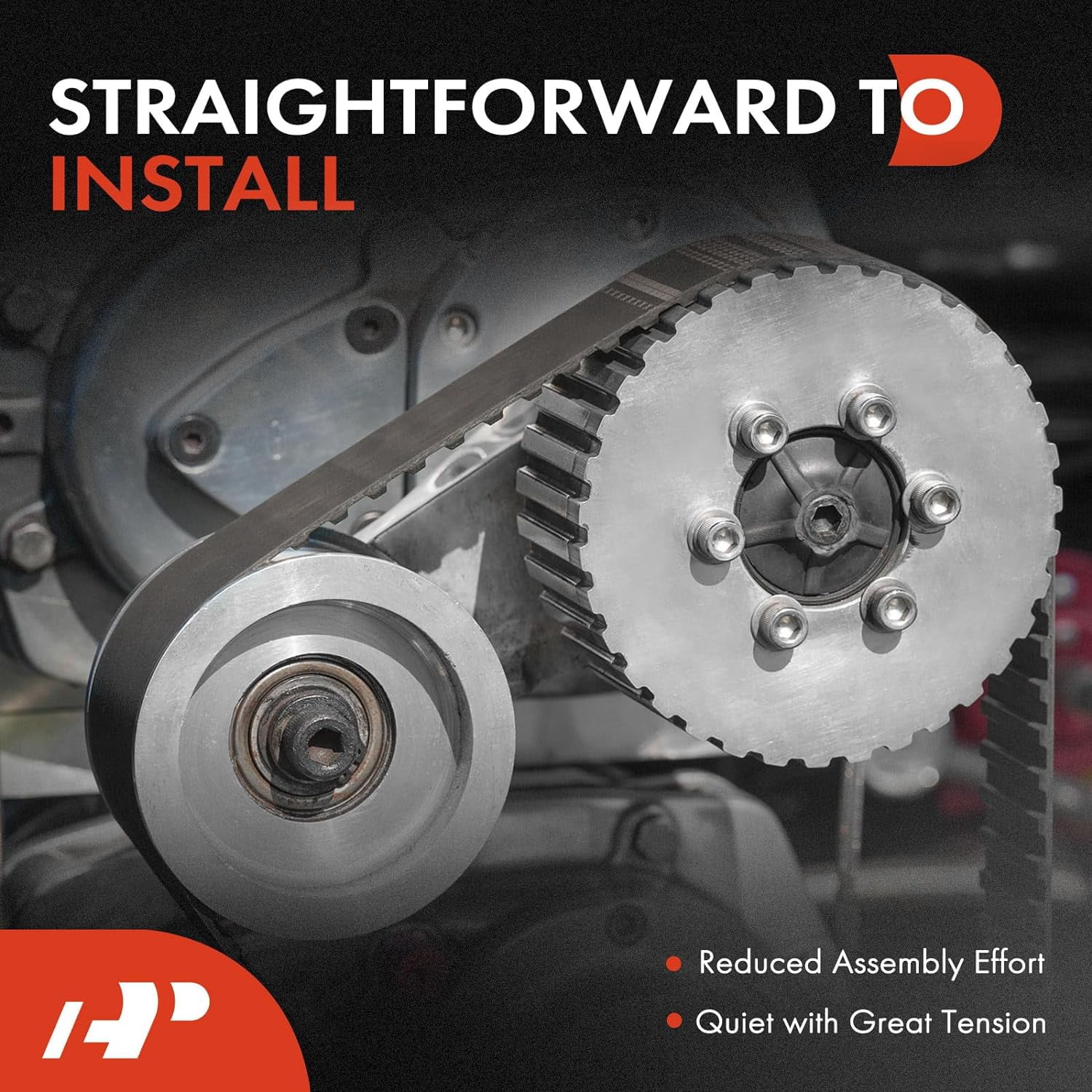 A-Premium Belt Tensioner Assembly with Pulley Compatible with Mazda 6 2006-2013, 2.3L 2.5L, Replace# L3P915980A, L3P915980B