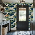 thumbnail image 3 of Crane Peel and Stick Wallpaper 17.7in x 9.8ft Elegant Crane Birds Among Pine Trees Contact Paper Vinyl Waterproof Self Adhesive Wall Paper for Bedroom Shelf Cabinet Renter Friendly, 3 of 8