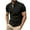 B-Black, variant on Wyobmus Mens Henley Shirts Short Sleeve Casual Basic Button Up Tees Solid Front Pocket T Shirts B-Olive Green