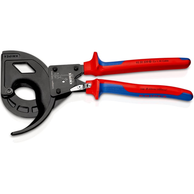 KNIPEX 95 32 320 Cortacables (tipo matraca, 3 velocidades) 320 mm