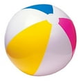 thumbnail image 3 of Intex 24" Glossy Panel Multicolor Inflatable Beach Ball Pool Toy Ages 3+, 3 of 6