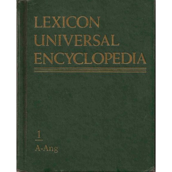 Pre-Owned Title: Lexicon Universal Encyclopedia 21 Volume Set Paperback