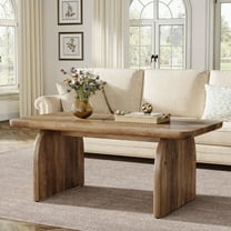 Tribesigns Rectangle Coffee Table, 47-Inch Wood Rectangular Living Room Table, Farmhouse Accent Center Table with Sturdy Base