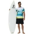 thumbnail image 4 of Weilanxin Men's Swim Shirts Rash Guard UPF 50+ T Shirts Quick Dry Loose Fit Water Surfing Shirt Beach L, 4 of 8