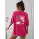 thumbnail image 5 of Playera Manga Corta Mujers Melody Oversized Adorable T-shirt, 5 of 6