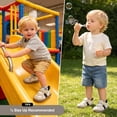 thumbnail image 7 of TARANIS Baby/Toddler Boys Girls Shoes Non-Slip Sole Water-Resistant Baby Walking Shoes, Apricot/White, Size 9.5 Toddler, 7 of 7