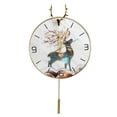 thumbnail image 3 of Large Wall Clock,Wall Clock Stylish Beautiful Hanging Clock Large Decorative Wall Clock Unmatched Quality, 3 of 14