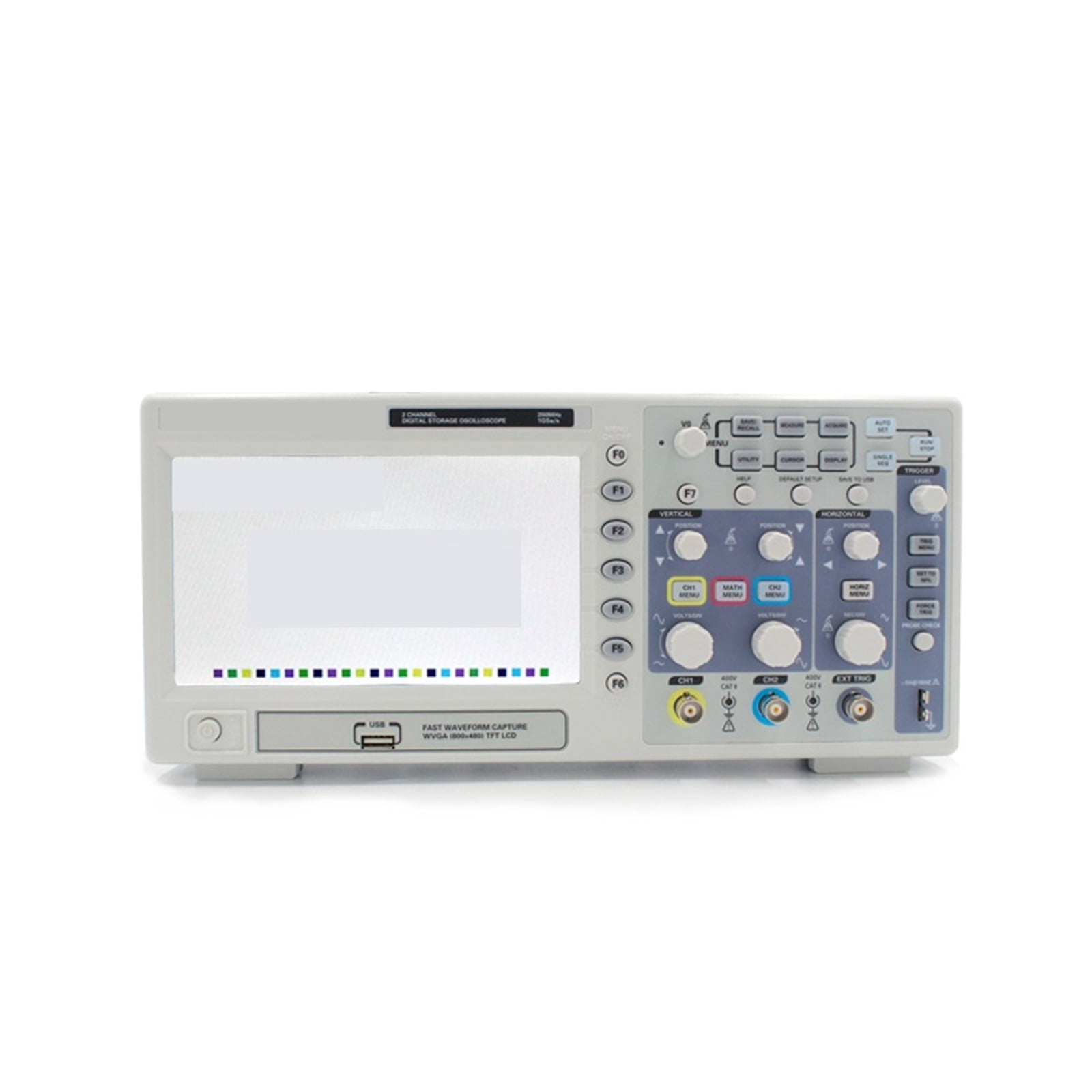 Digital Oscilloscope 200MHz bandwidth 2 Channels PC USB LCD Portable Osciloscopio Electrical Tools ,Professional Designed