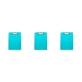 thumbnail image 1 of QualitChoice Sac de Rangement Écriture Presse-Papiers Multicolore Style Simple Multifonctionnel Longue Durée Bureau Ménage Pratique Vert 3PCS, 1 of 6