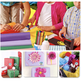 thumbnail image 4 of Papel Crepe PASCUA 200x50cm Para Manualidad Color Neon 10 pliegos, 4 of 4