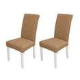 thumbnail image 1 of Amdohai 2pcs Dining Chair Slipcover, High Stretch Removable Chair Cover Washable, 1 of 7