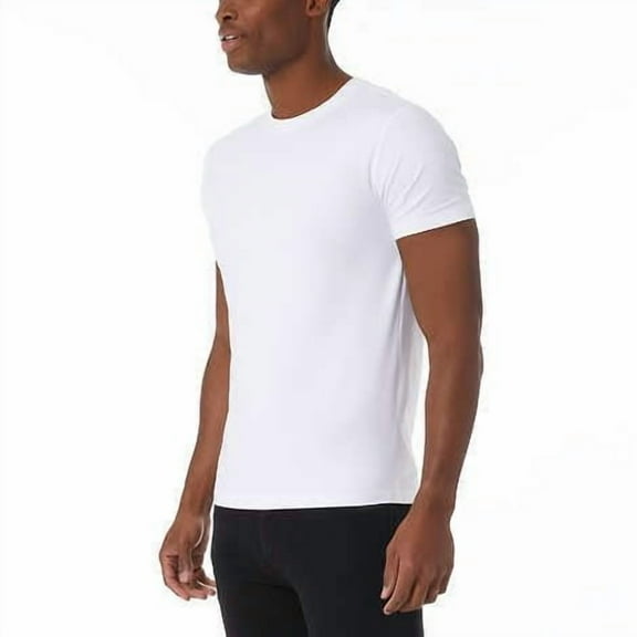 32 Degrees Men's Cool Tee, 3-Pack (US, Alpha, X-Large, Regular, Regular, White)