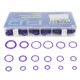 thumbnail image 1 of Juego de juntas tóricas de sellado de 270 piezas Kit de arandela de goma para aire acondicionado con caja de plástico, 1 of 8