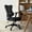 Black Mesh, variant on Emma + Oliver High Back Designer White Mesh Executive Ergonomic Office Chair - Adjustable Arms