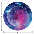 thumbnail image 2 of Assiettes de Dessert Galaxy Party, 24 ct, 2 of 2
