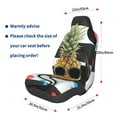 thumbnail image 3 of Daiia Pineapple With Black Glasses Printed Car Seat Cover - Waterproof & Sweatproof - Universal Fit, Machine Washable, Non-Slip - Seat Protector for Car, Truck, SUV, Van (1 Pack), 3 of 5