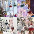 thumbnail image 5 of Colgante de muñeca de ángel, colgante de árbol de Navidad, adornos de Navidad, ángel colgante de muñeca de Navidad, elfos artesanales para vacaciones, 5 of 5